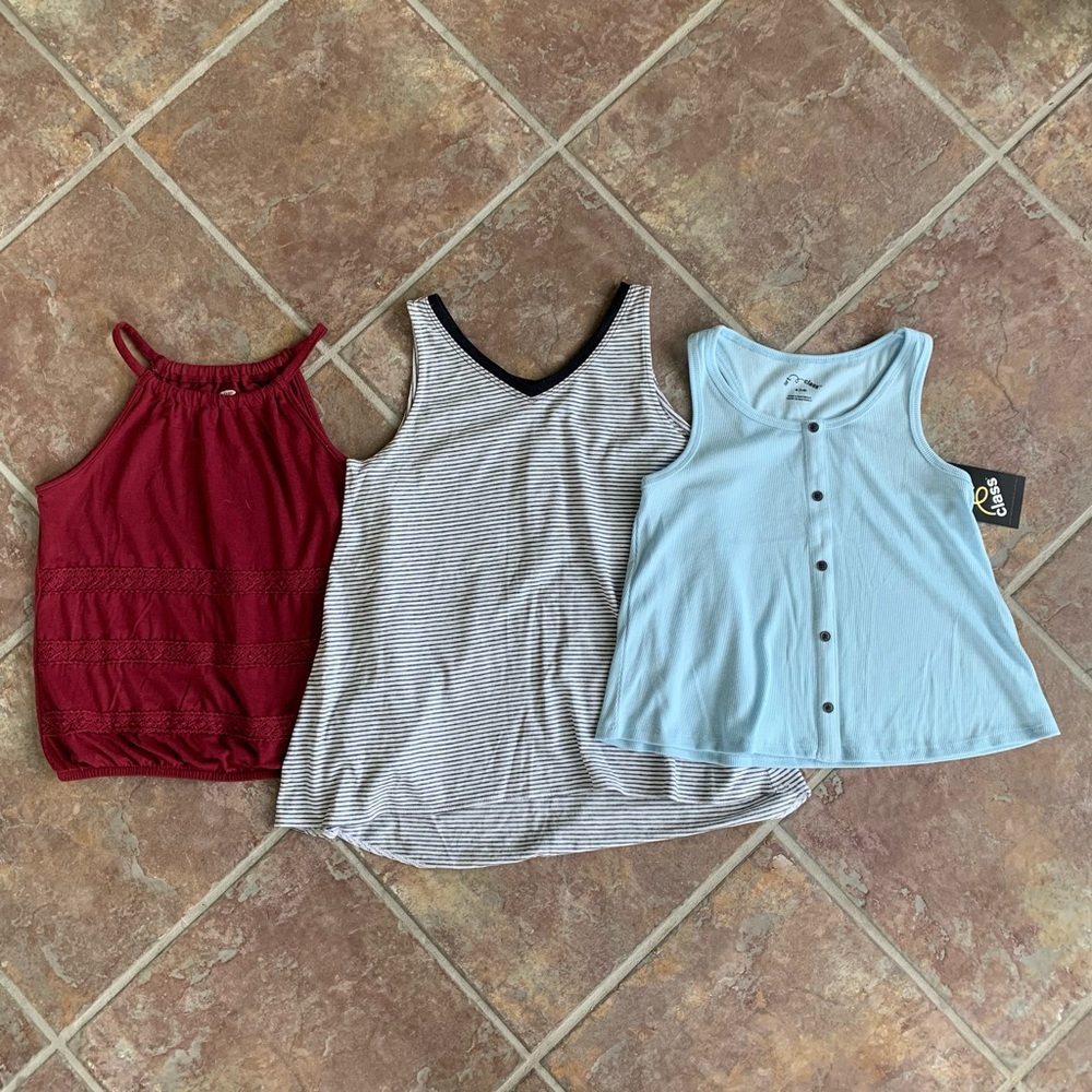 3 Tank Tops (Old Navy, Target)